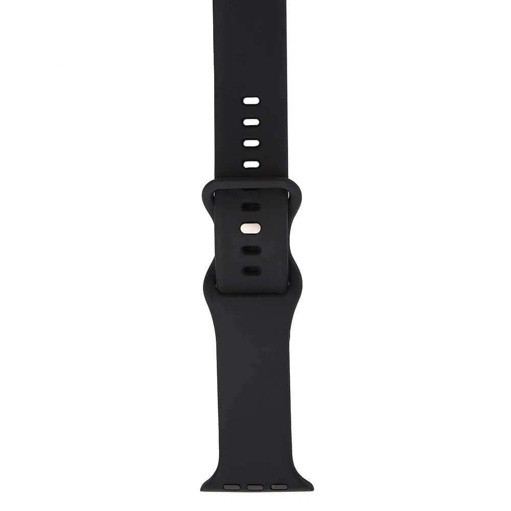 GEAR Watch Band Silicone BLACK Apple Watch 38/40/41mm