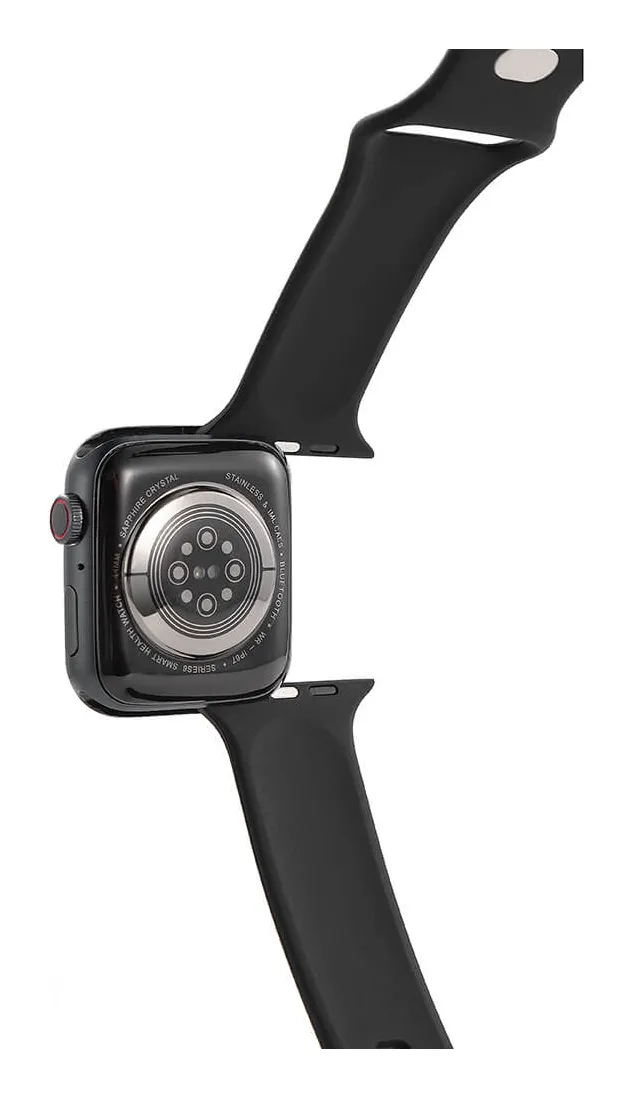 GEAR Watch Band Silicone BLACK Apple Watch 38/40/41mm