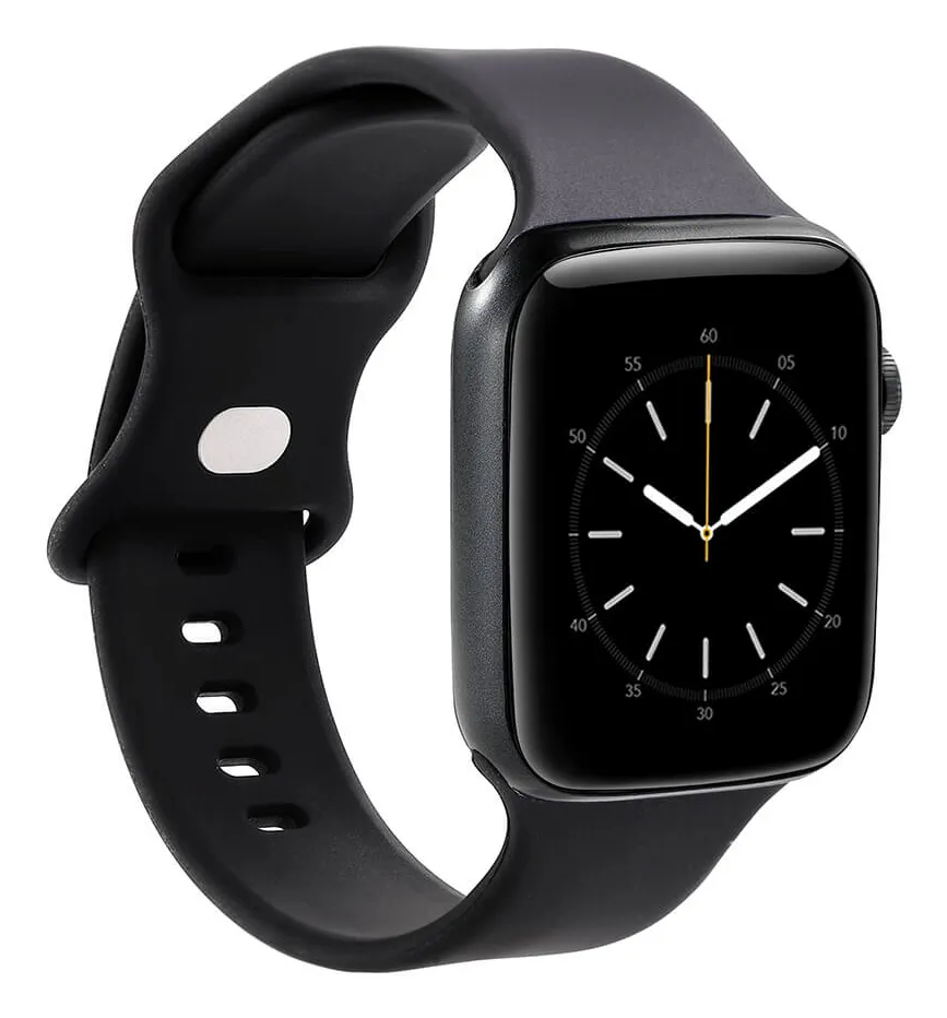 GEAR Watch Band Silicone BLACK Apple Watch 38/40/41mm