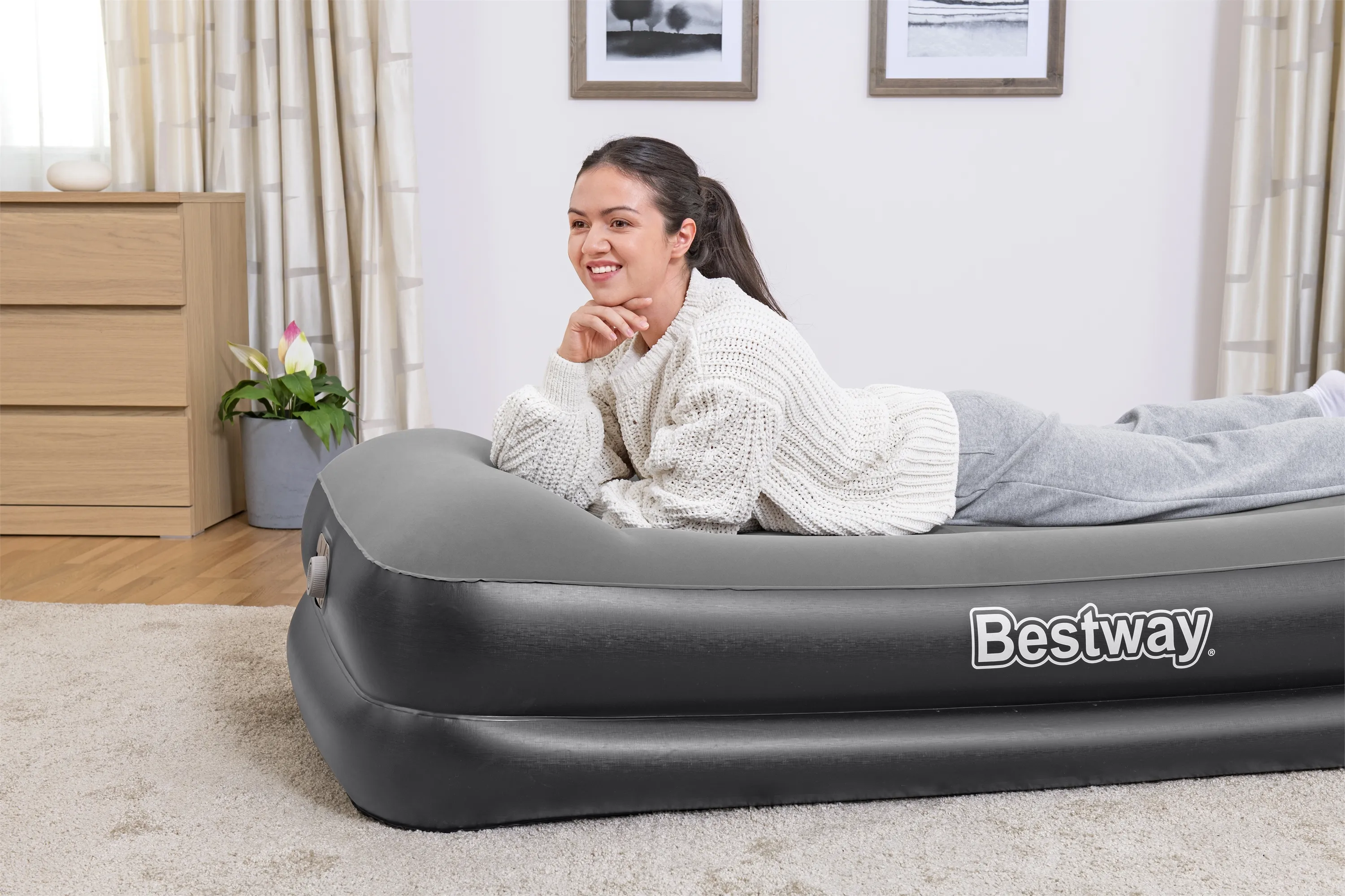 Bestway Tritech - luftmadrass1.91x0.97x0.46m