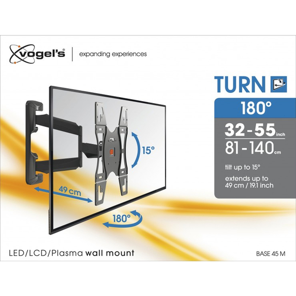 Vogel's BASE 45M Sein&auml;teline Turn 180&deg;, 32-55"