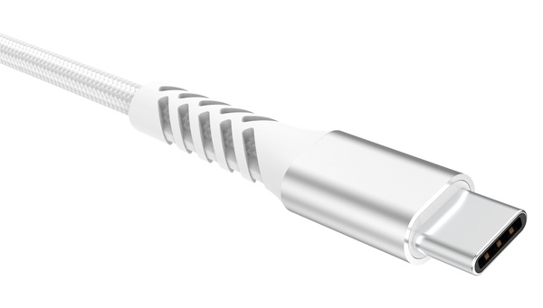 Grateq Pro USB-C - USB-C 240W - kabel, 2,25m, Vit