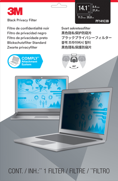 3M Privacy filter for laptop 14,1''
