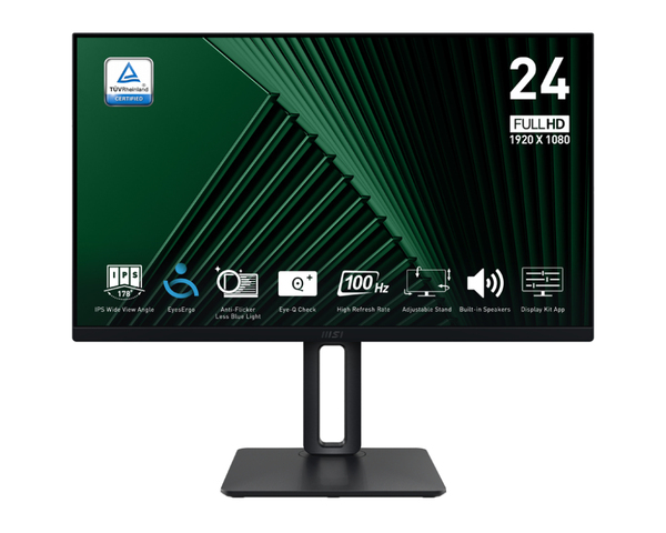 MSI PRO MP245PG 60cm 24" IPS FHD HDMIDP 4ms 100Hz Pivot