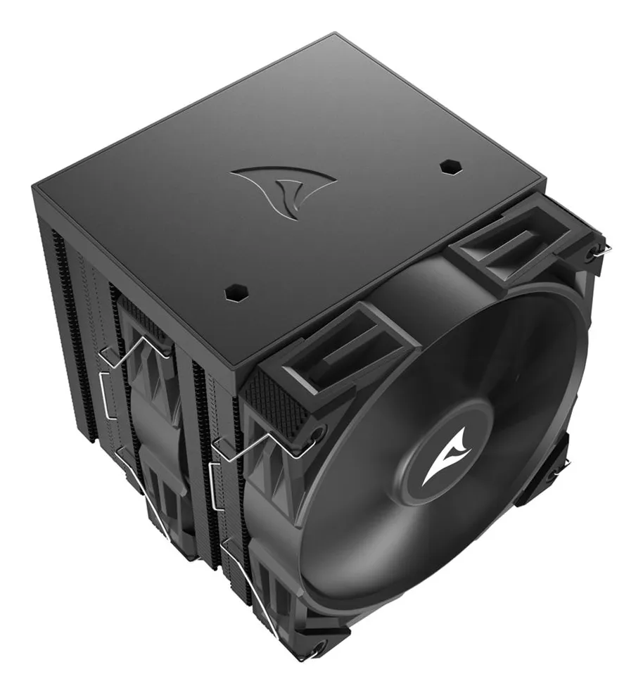 Sharkoon A60, 2x120 mm -prosessorijäähdytin, musta