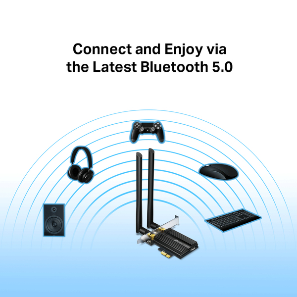 TP-Link AX3000 Wi-Fi 6 Bluetooth 5.0 PCIe Adapter /Archer TX50E