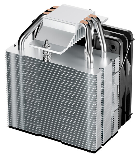 be quiet! Pure Rock Slim 3, 100 mm CPU Cooler, Silver