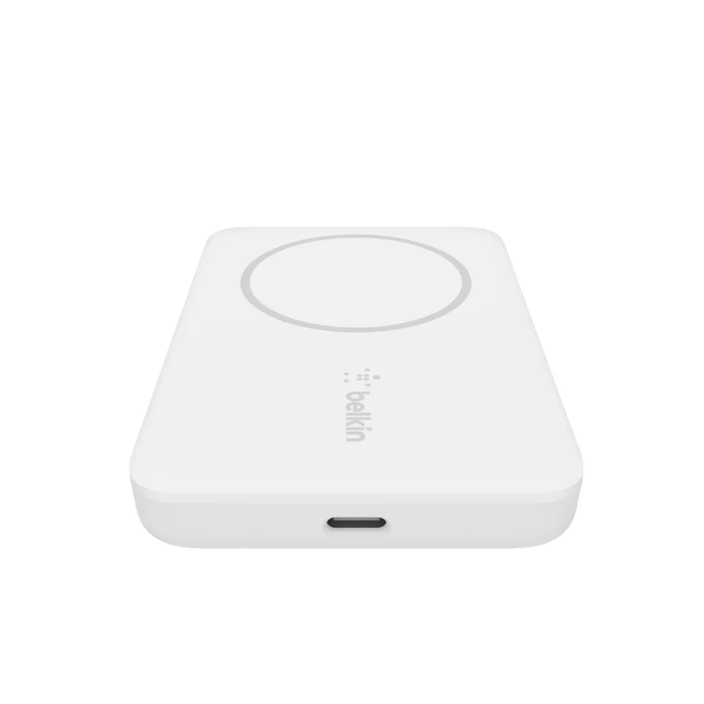 Magnetic Wireless Power Bank (2,500 mAh), White