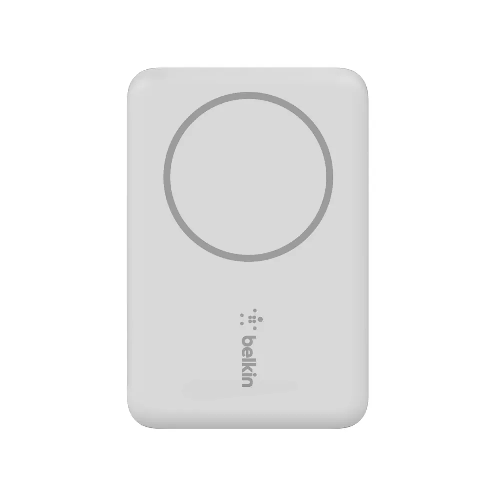 Magnetic Wireless Power Bank (2,500 mAh), White