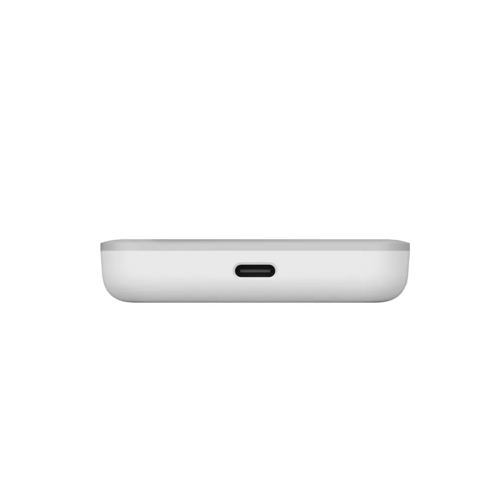 Magnetic Wireless Power Bank (2,500 mAh), White