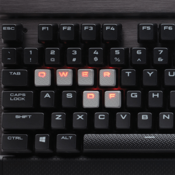 Corsair K70 Cherry MX Red Speed, Taustavalaistu Mekaaninen -pelin&auml;pp&auml;imist&ouml;