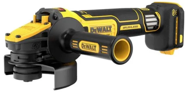 DEWALT DCG408NT-XJ 18V XR Brushless 125 mm Cordless Angle Grinder, Body Only
