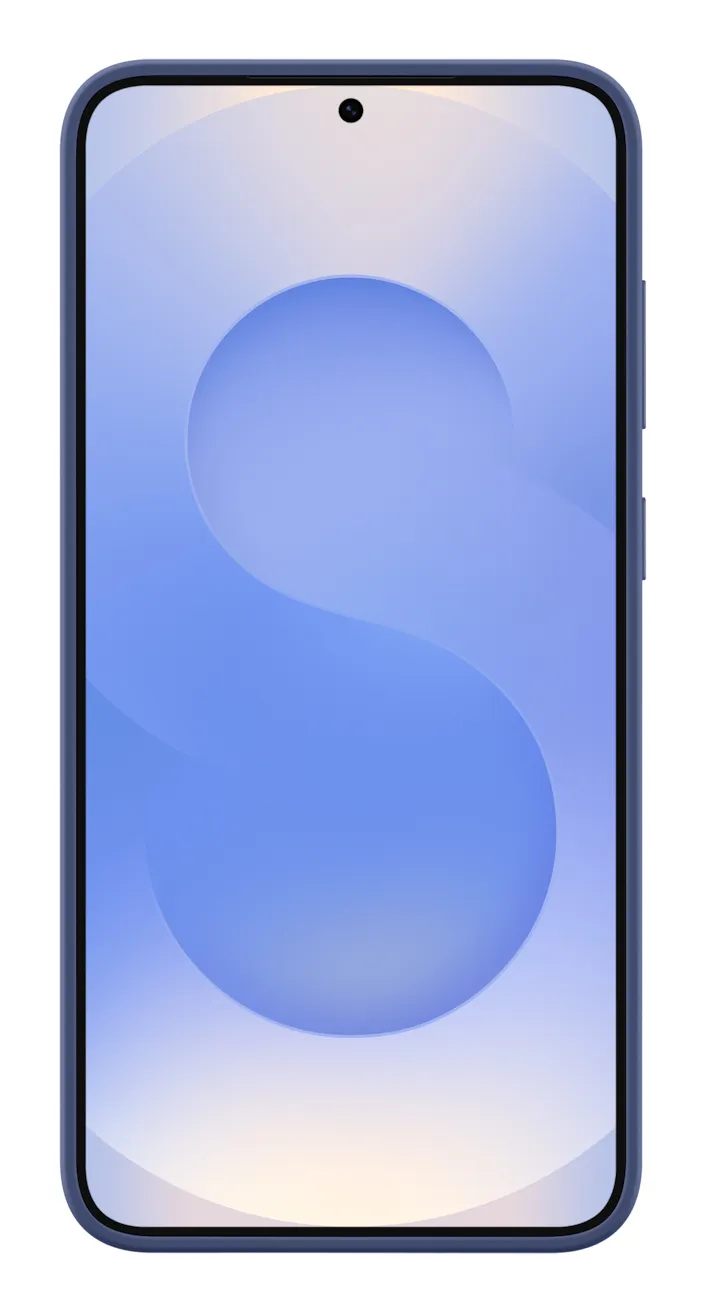 Samsung Galaxy S25+ -silikonskal, Blå Samsung Galaxy S25+ -silikonskal, Blå