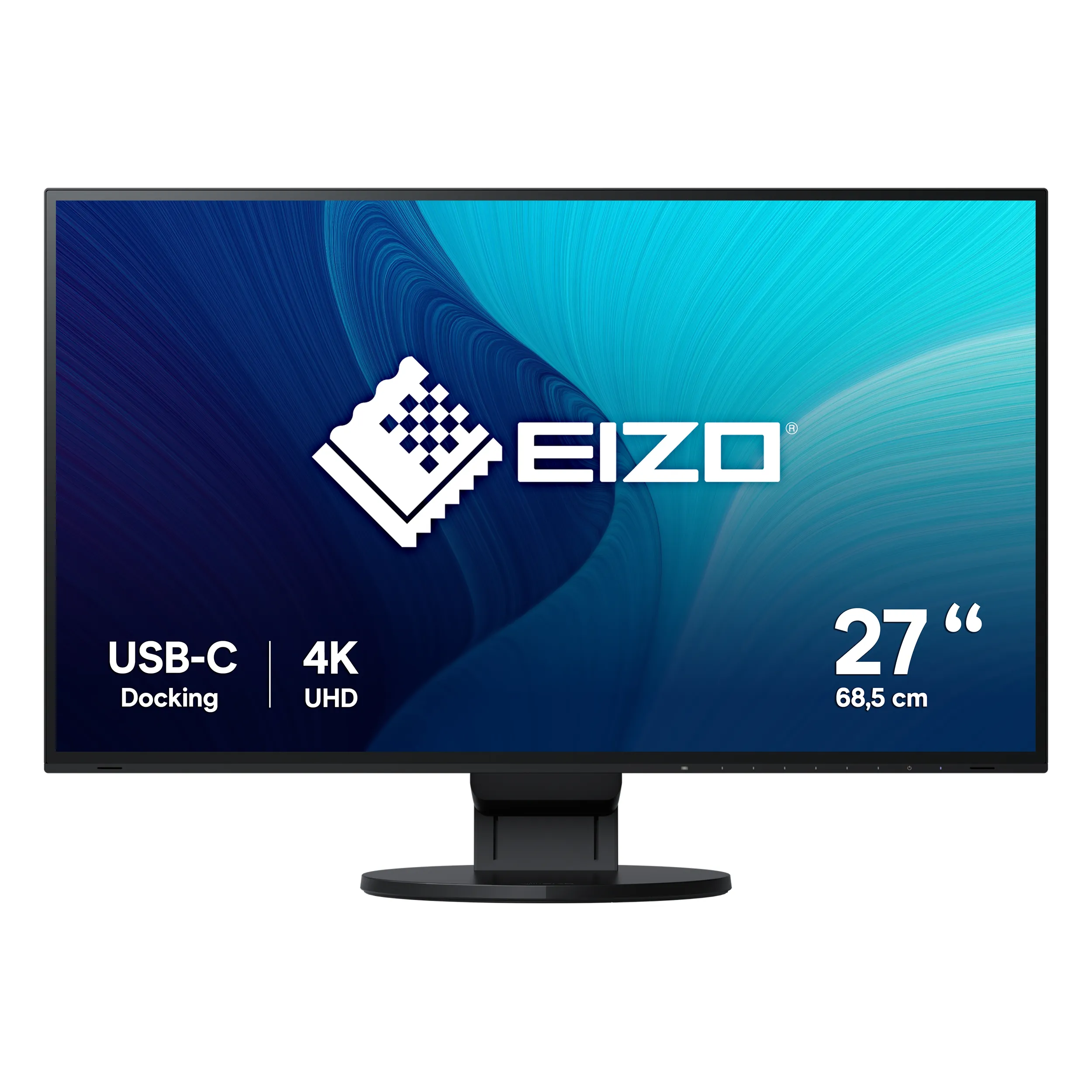 EIZO 27&quot; EV2785-BK, 4K UHD, USB-C, IPS -n&auml;ytt&ouml;