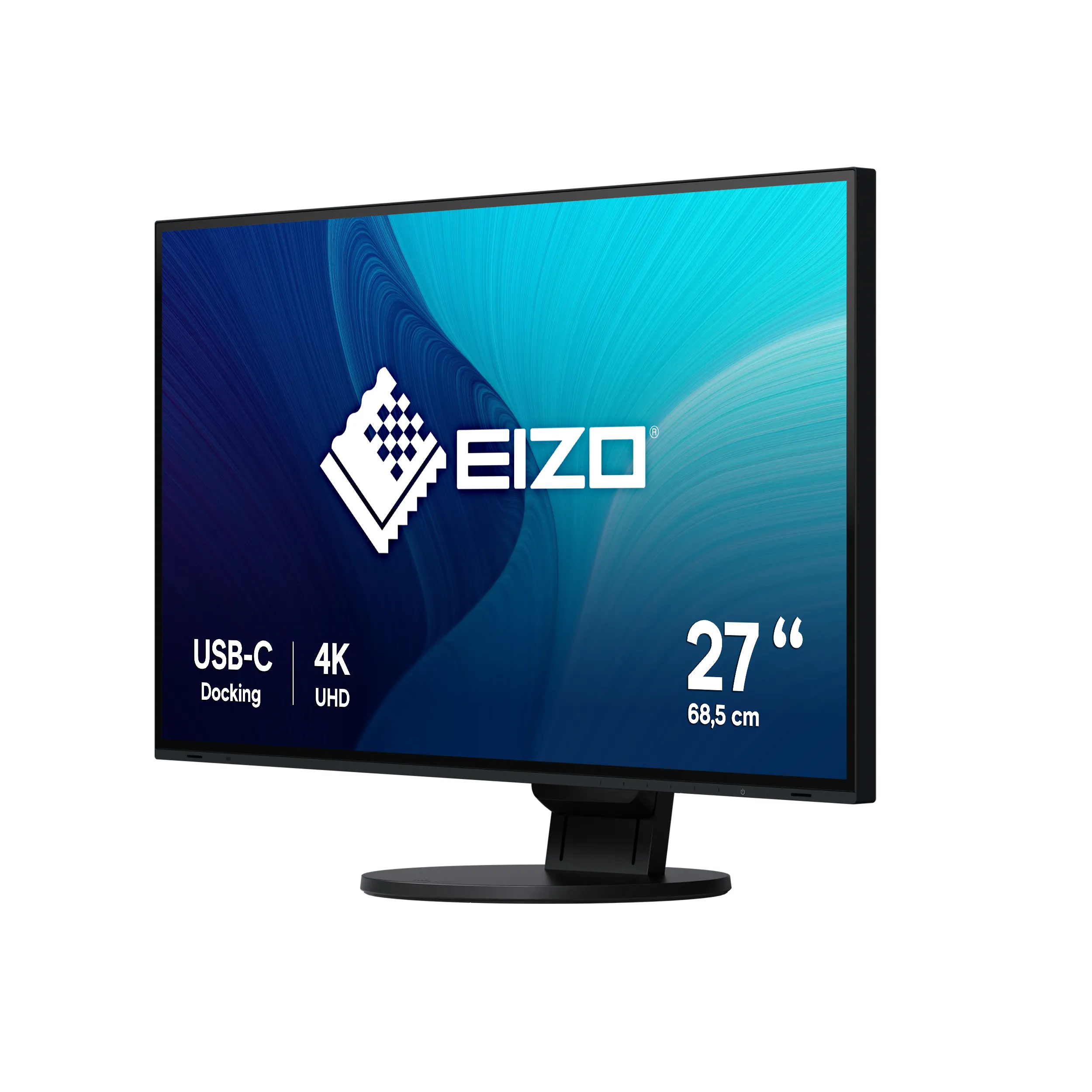 EIZO 27&quot; EV2785-BK, 4K UHD, USB-C, IPS -n&auml;ytt&ouml;