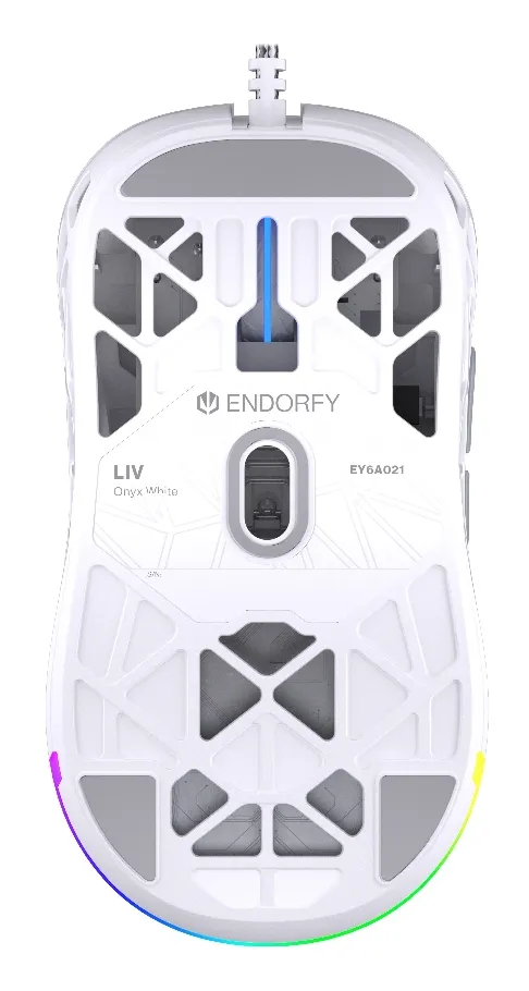 Endorfy LIV Onyx -pelihiiri, Valkoinen