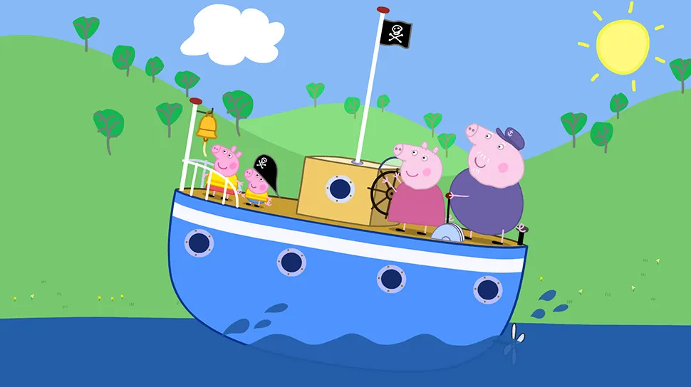 Hasbro Peppa Pig Peppa's Houseboat from Grandpa - F36315L0
