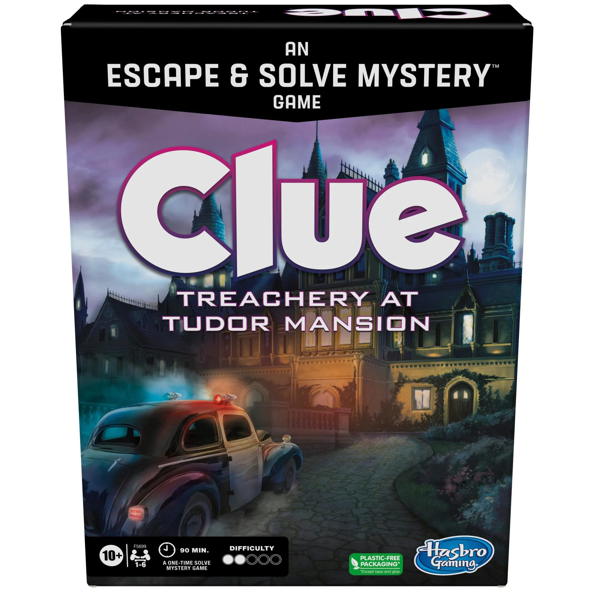 Hasbro Cluedo Escape Treachery at Tudor Mansion - board game (FI)