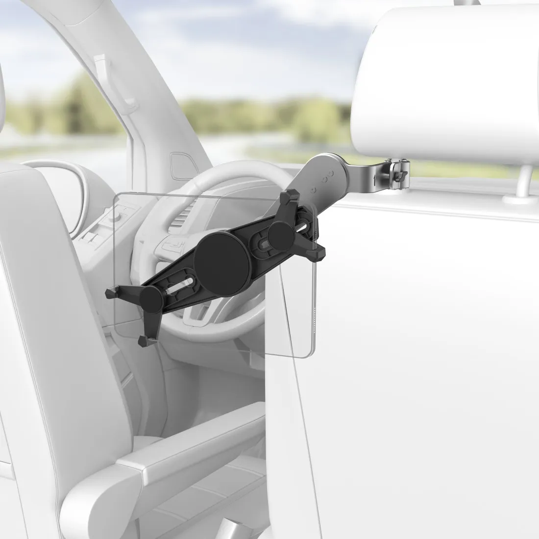 HAMA Headrest Bracket 360 Swivel Fit devices 7-11" Aluminium