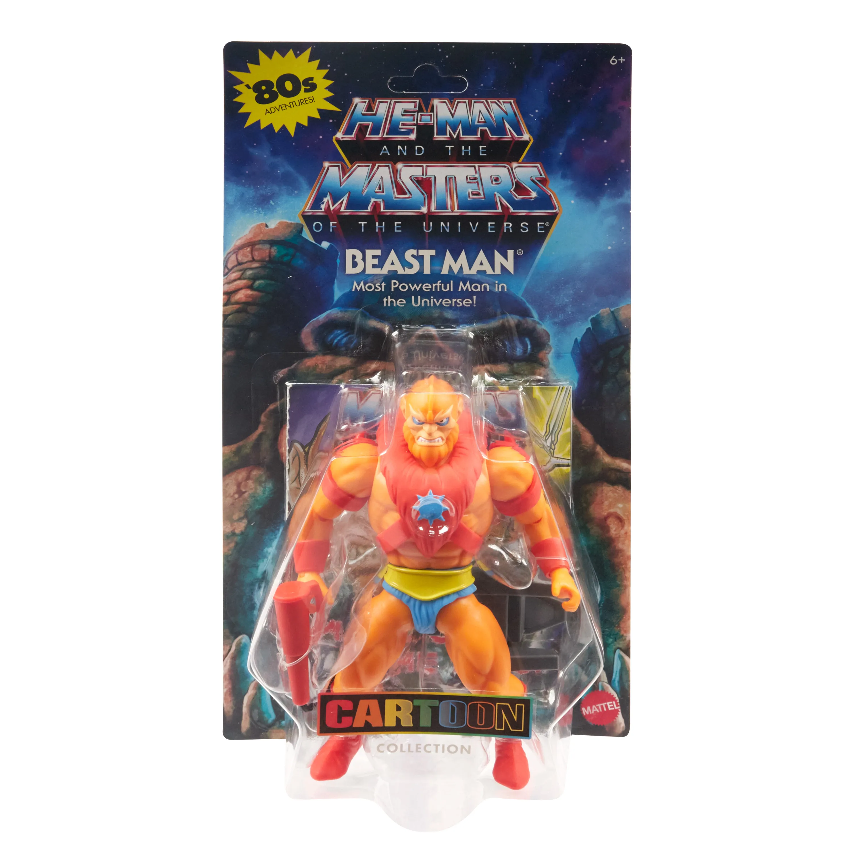 Mattel Masters of the Universe Origins Cartoon Collection Beastman Toy Figure (14 cm)
