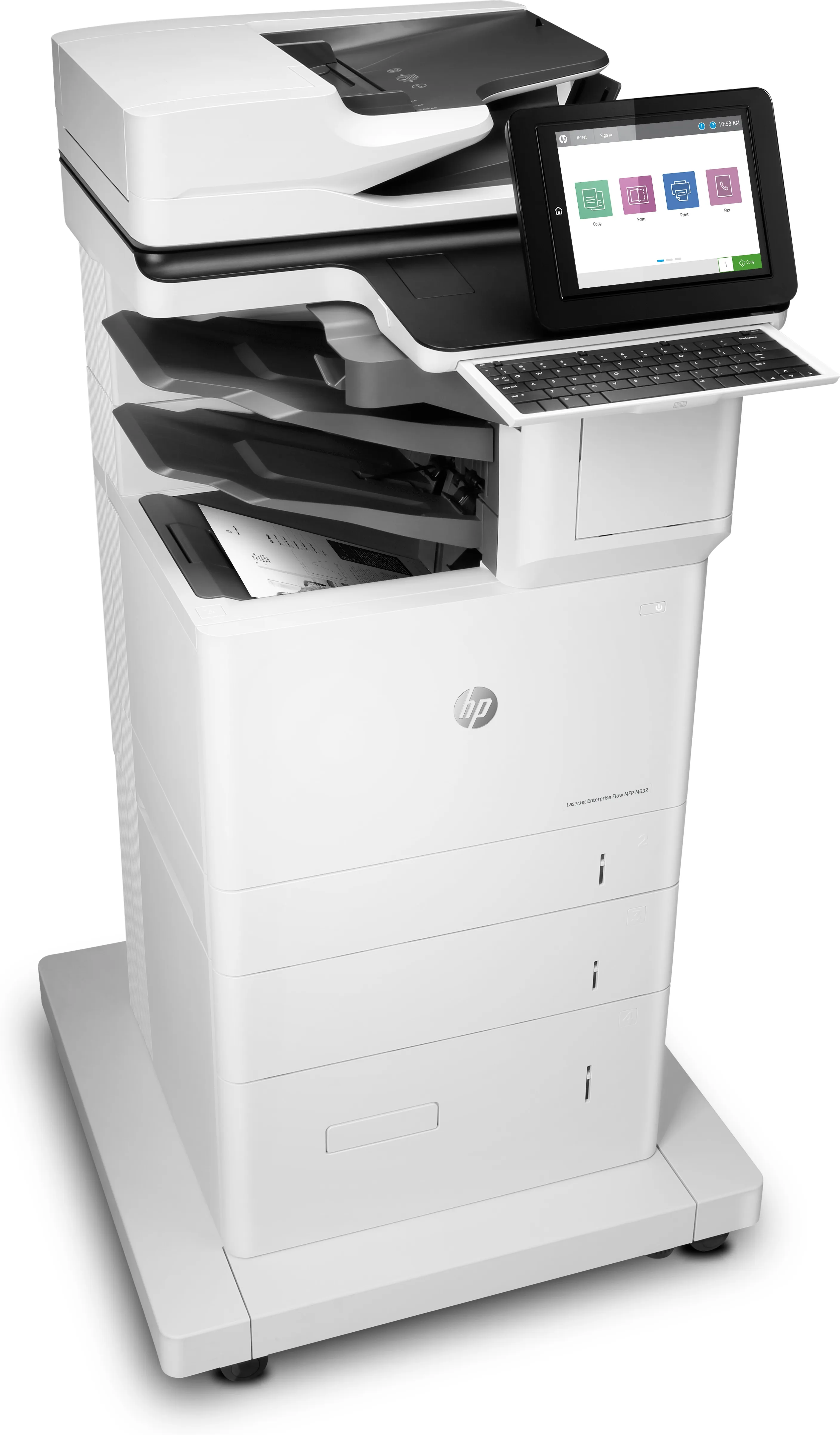 HP LaserJet Enterprise M632z LAN, A4 - mono laser printer