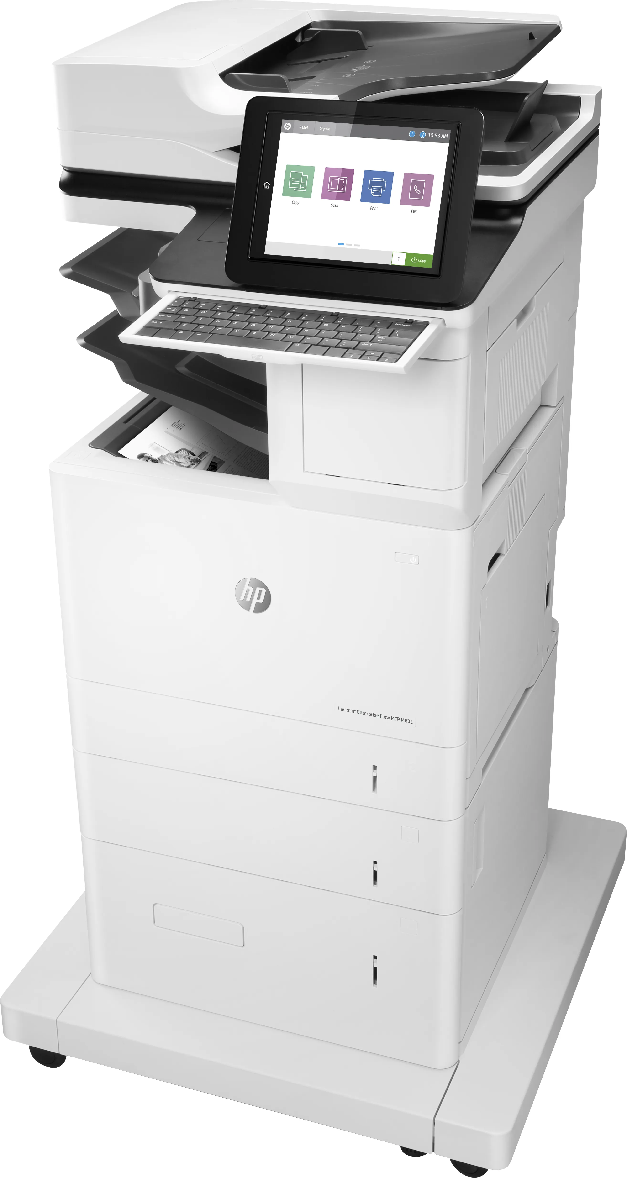HP LaserJet Enterprise M632z LAN, A4 - mono laser printer