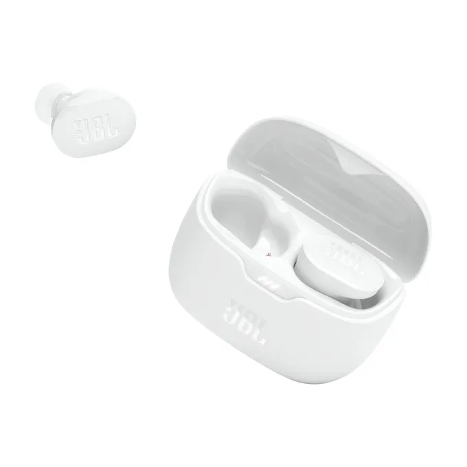 JBL Tune Buds -langattomat nappikuulokkeet, valkoiset
