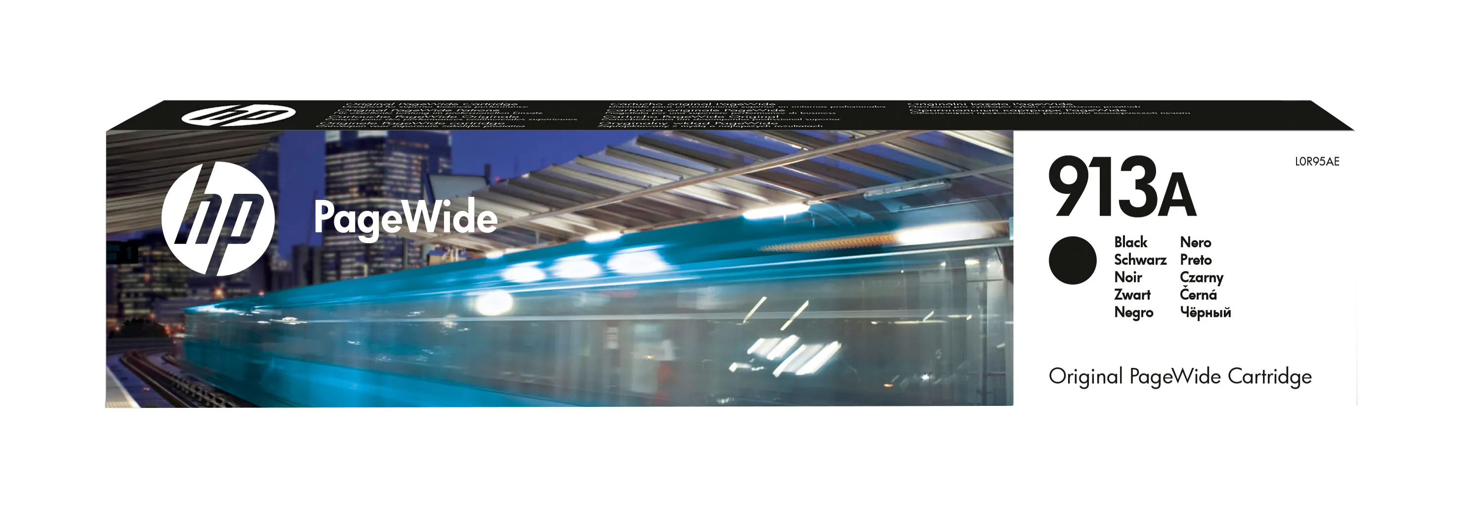 HP 913A PageWide ink cartridge, 64 ml, Black