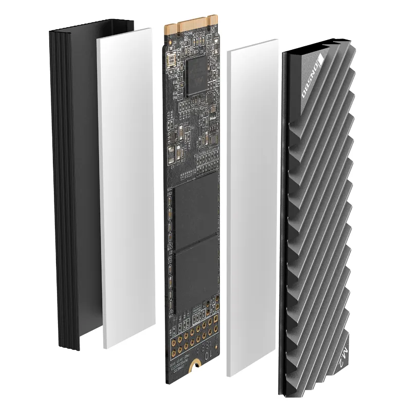 Jonsbo M.2-3 M.2 SSD - passive cooling M.2 2280 SSD-disc, grey