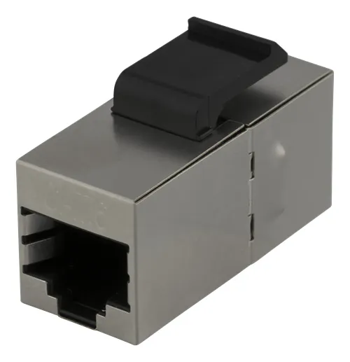 DELTACO Cat6 STP Keystone skarv, silver
