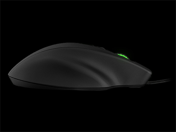 Mionix Naos - gamign mus, Svart