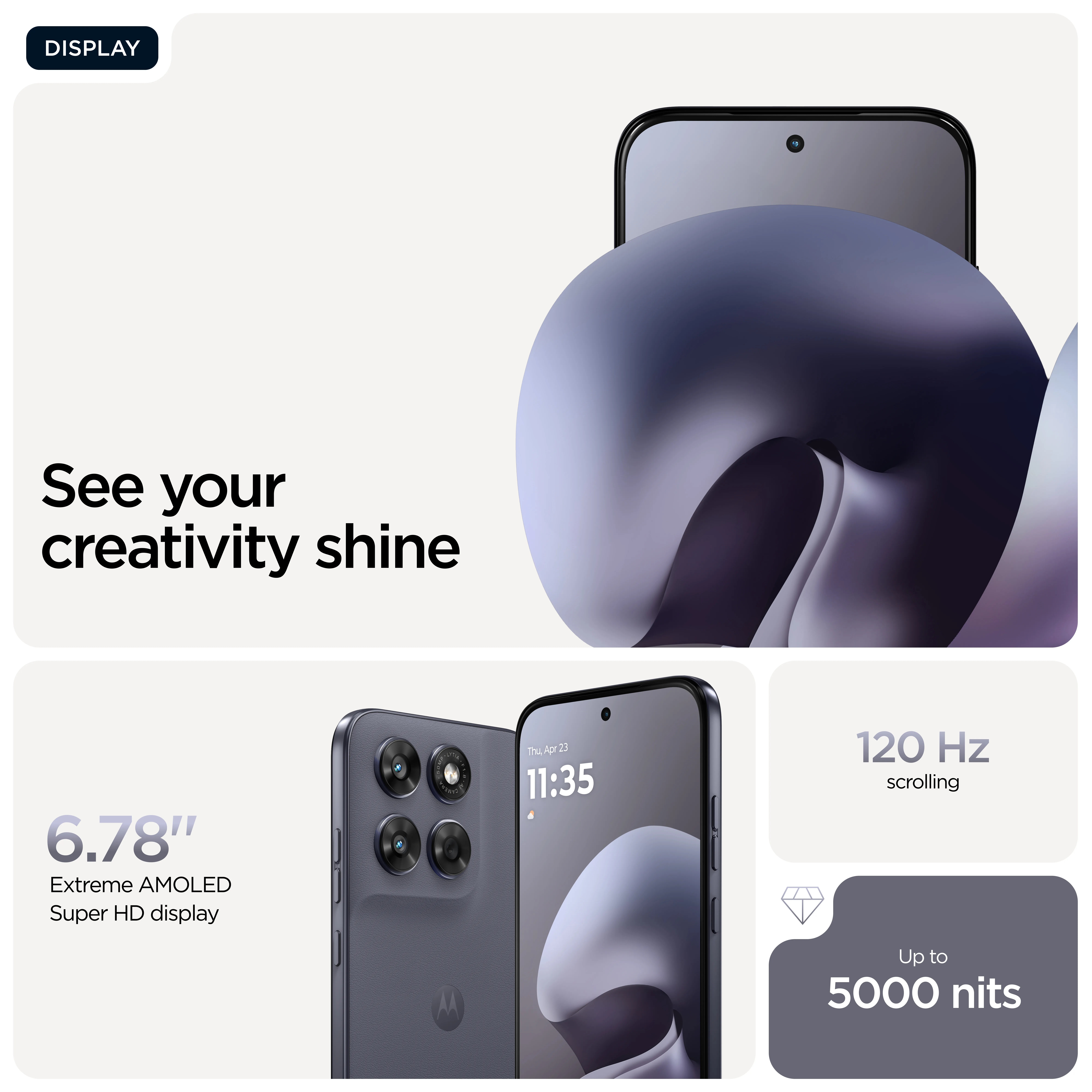 Motorola Moto G67 8/256GB, Grey