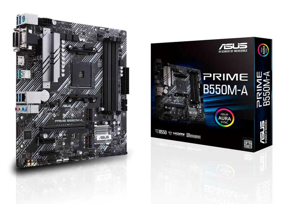 Asus PRIME B550M-A mATX - motherboard
