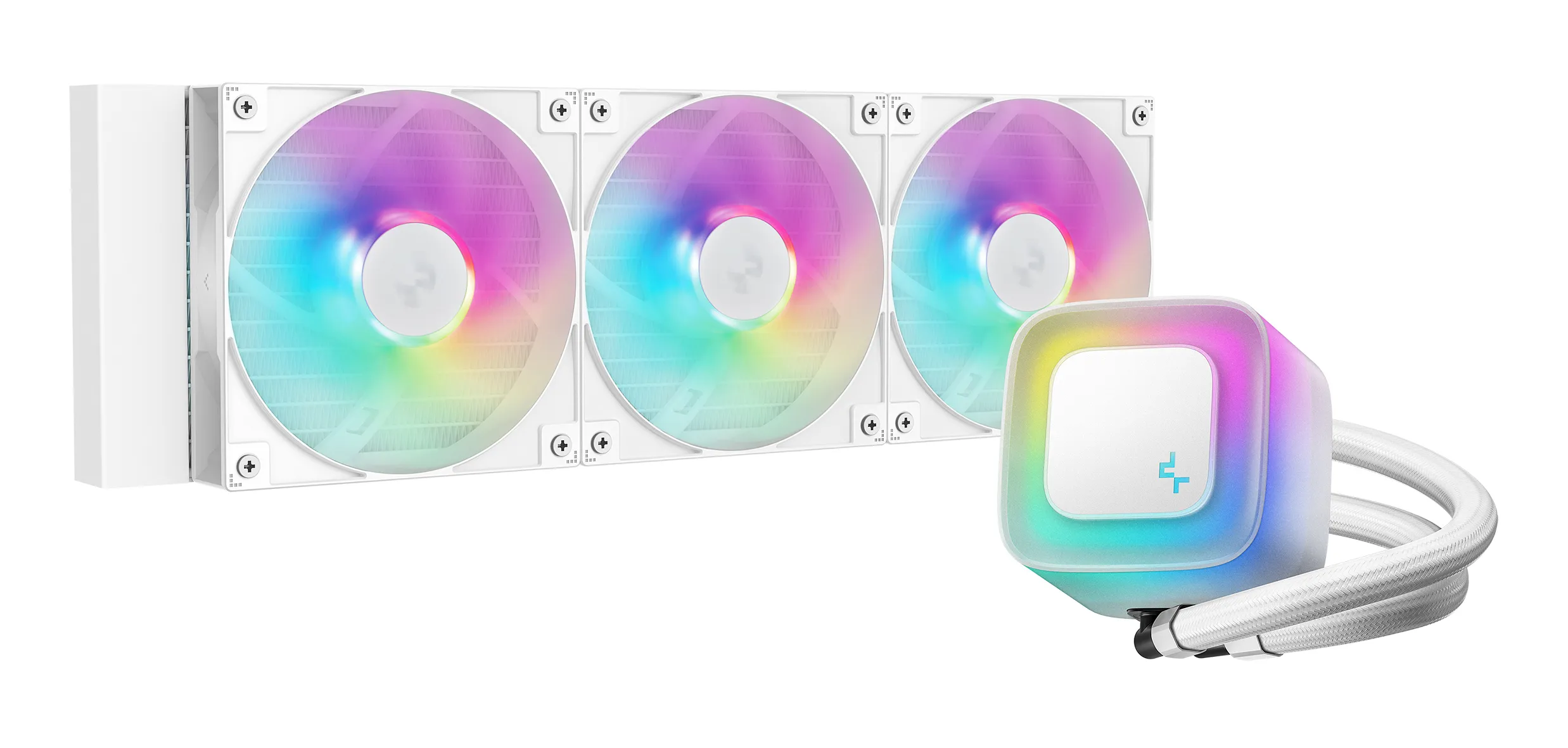 DeepCool LE360 V2 - vätskekylare, Vit