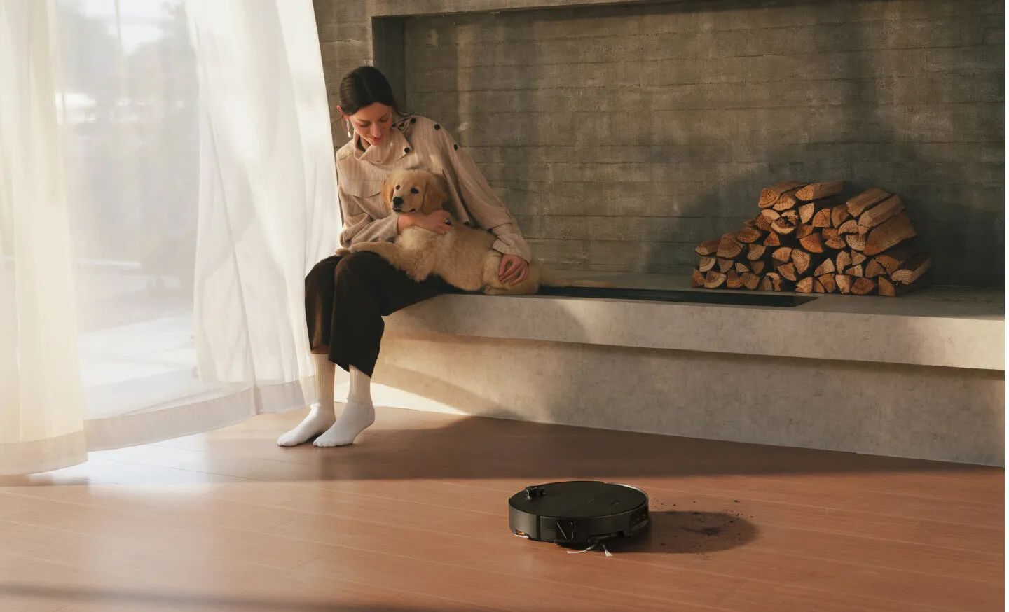 Roborock Saros 20 Sonic Complete Robot vacuum cleaner, Black