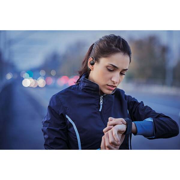 Mixx AirFlow SBSP-OP-BK-501 tr&aring;dl&ouml;sa in-ear h&ouml;rlurar, svart