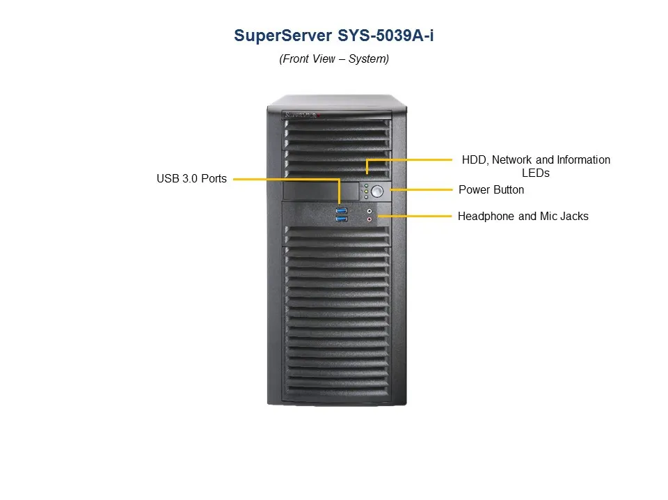 Supermicro SuperServer SYS-5039A-I