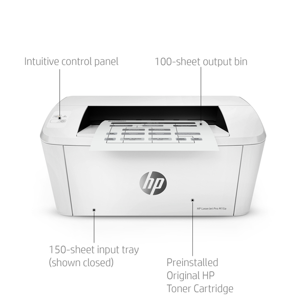 HP LaserJet Pro M15a A4 - mono laser printer