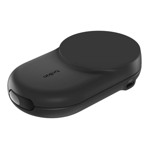 Belkin UltraCharge 2-in-1 Foldable Magnetic 25W Qi2 - trådlös laddare, Svart