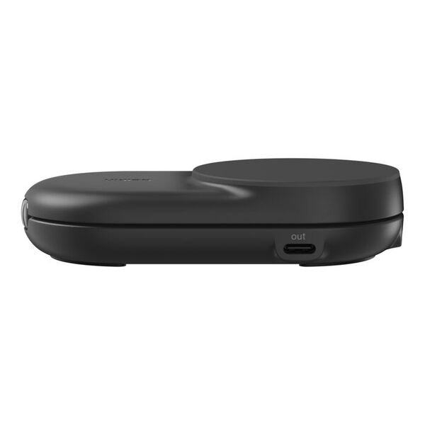 Belkin UltraCharge 2-in-1 Foldable Magnetic 25W Qi2 - trådlös laddare, Svart