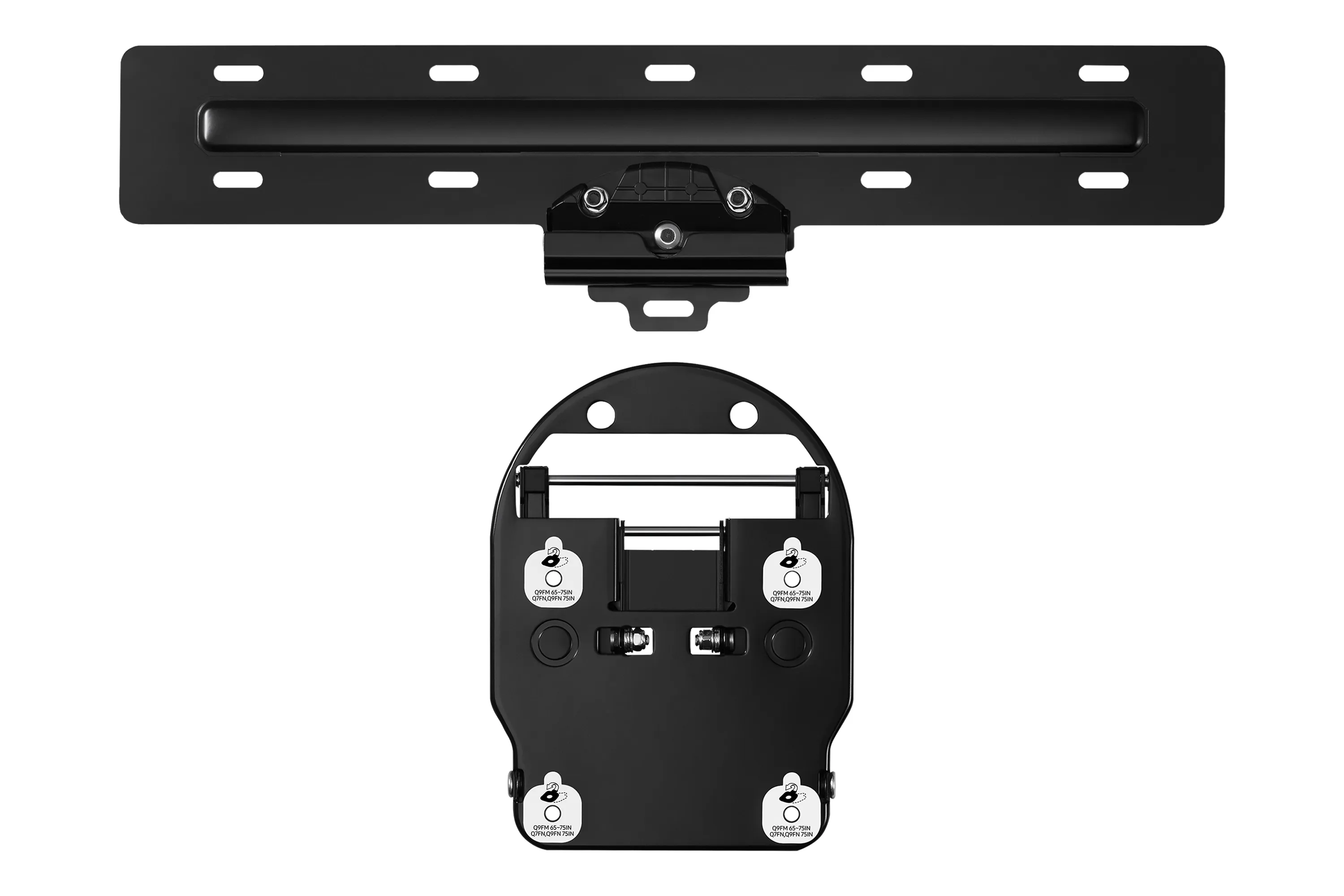 Samsung WMN-WM65RXEN No Gap Wall Mount for Samsung Flip 2.0 65", Black