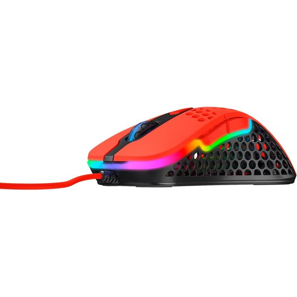 cherry Xtrfy M4, - gaming mouse,(red/black)