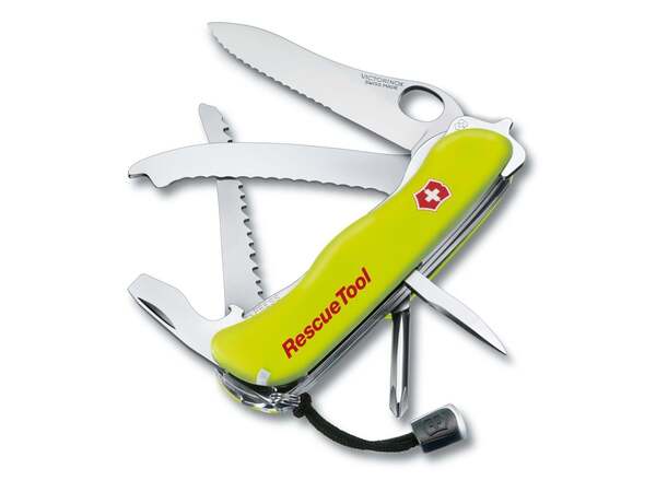 Victorinox Rescue Tool Pocket Knife, 111 millimetres, Yellow