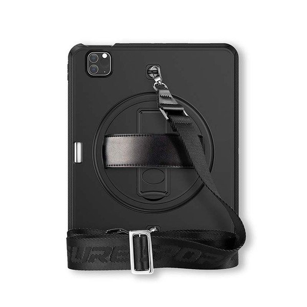 OUTDOOR CASE iPad 10,2&quot; (2019/2020/2021) / Pro 10,5&quot; / Air 10,5 (2018/2019) with front &nbsp;holder&nbsp;-&nbsp;black