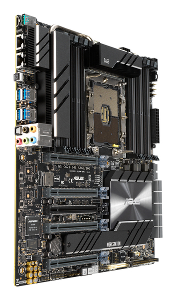 Asus MB Pro WS C621-64L SAGE/10 G CEB - moderkort