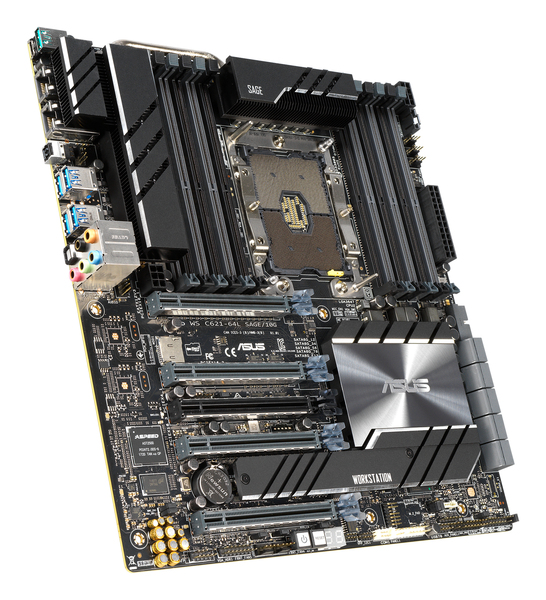 Asus MB Pro WS C621-64L SAGE/10 G CEB - moderkort