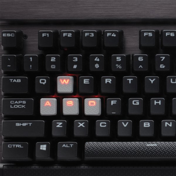 Corsair K70 Cherry MX Red Speed, Backlit Mechanical - Gaming Keyboard