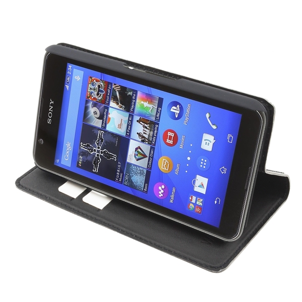 WAVE BOOK CASE, SONY XPERIA E4 4G