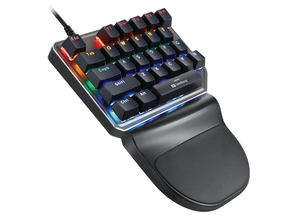 Sandberg RageStorm Mech Gaming Keypad, Black