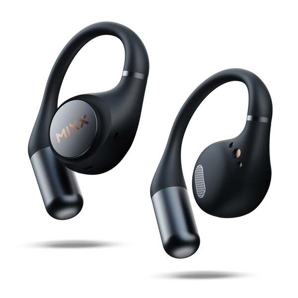 Mixx AirFlow SBSP-OP-BK-501 Wireless Earbuds, Black